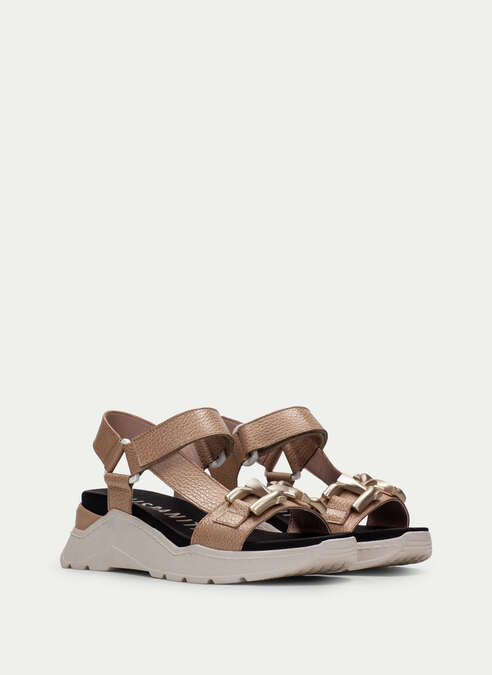 sandalias sport grazia camel