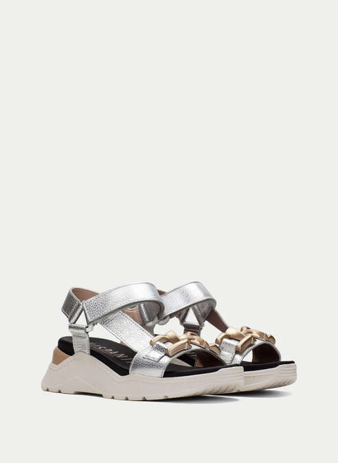 sandalias sport grazia argent