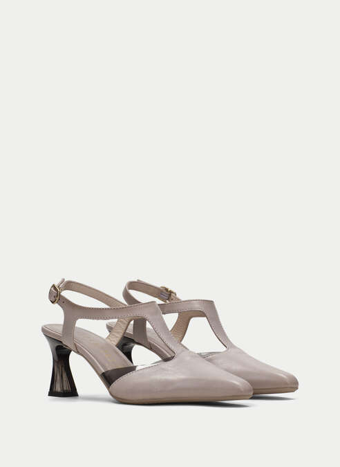 t-strap dalia nougat