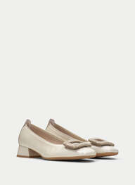 outlet bailarina aruba crema - hispanitas