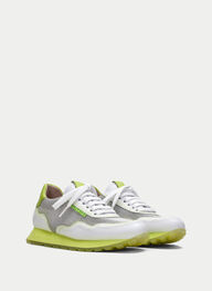 outlet deportivos loira blanco-kiwi - hispanitas