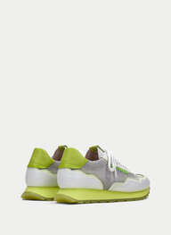 outlet deportivos loira blanco-kiwi - hispanitas