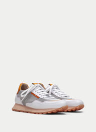 outlet deportivos loira blanco-naranja - hispanitas
