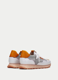 outlet deportivos loira blanco-naranja - hispanitas