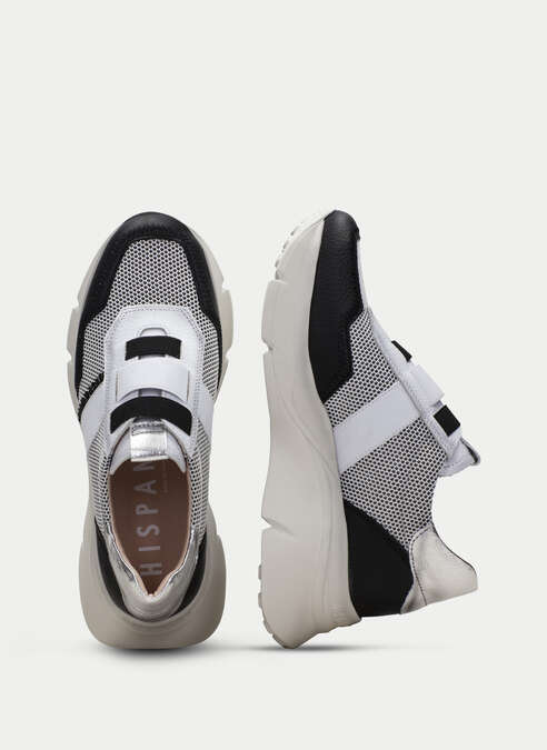 deportivos hawai blanche-noir-argent