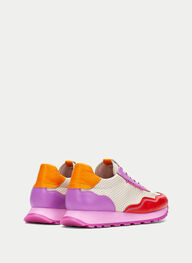 outlet deportivos loira rojo-crema-violet - hispanitas