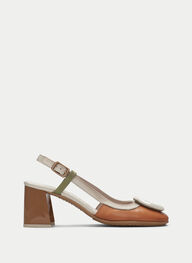 outlet talon-decouvert malta aloe-creme-peach - hispanitas