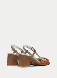outlet talon-decouvert malta aloe-creme-peach - hispanitas