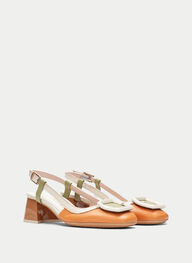 outlet talon-decouvert malta aloe-creme-peach - hispanitas