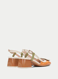 outlet talon-decouvert malta aloe-creme-peach - hispanitas