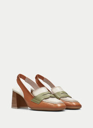 outlet talon-decouvert malta aloe-creme-peach - hispanitas