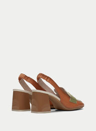 outlet talon-decouvert malta aloe-creme-peach - hispanitas