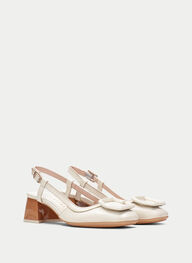 outlet talon-decouvert malta creme - hispanitas