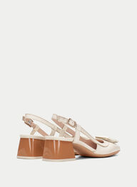 outlet talon-decouvert malta creme - hispanitas