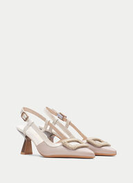 outlet talon-decouvert nova pierre-creme - hispanitas