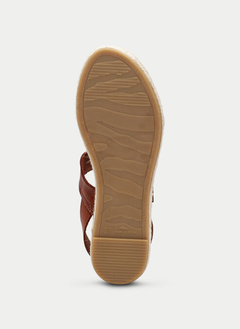 espadrilles yute cuir