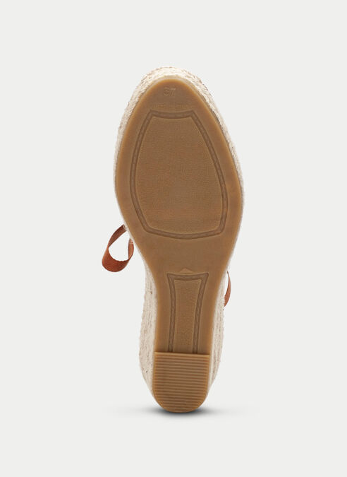 espadrilles yute cuir