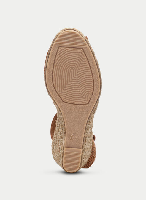espadrilles yute cuir