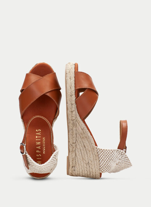 espadrilles yute cuero