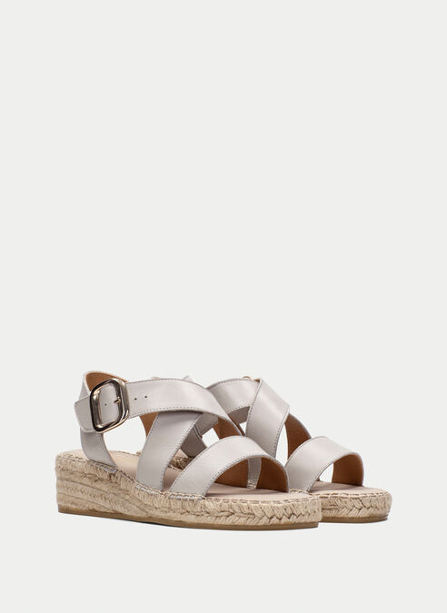espadrilles yute gris