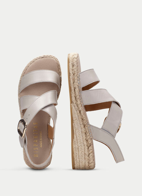 espadrilles yute gris