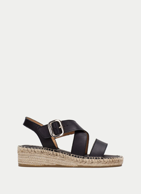 espadrilles yute noir