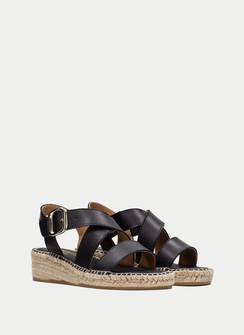 espadrilles yute noir