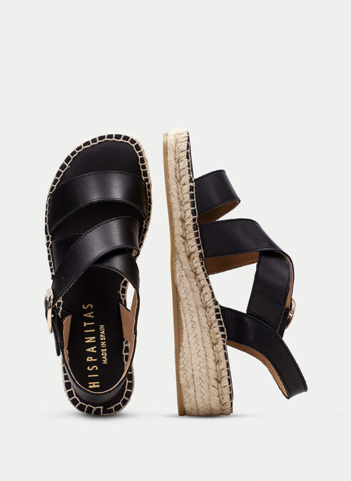 espadrilles yute noir