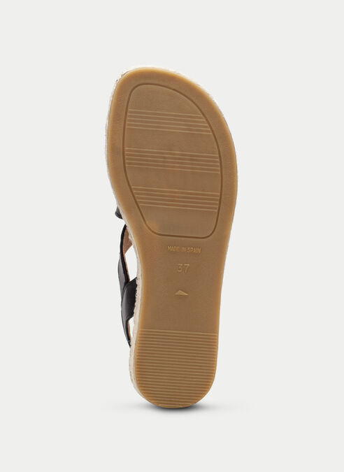 espadrilles yute noir