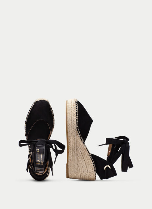 espadrilles yute noir