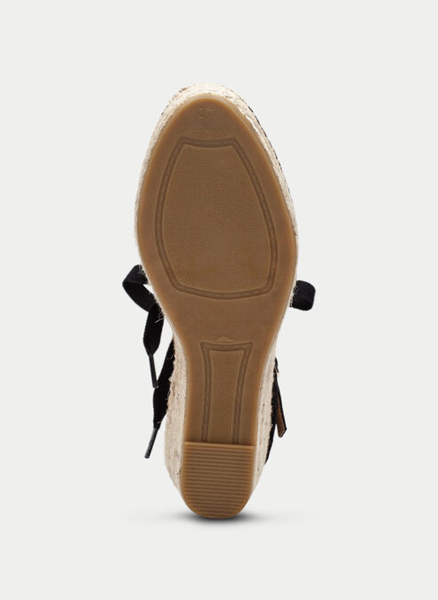 espadrilles yute noir