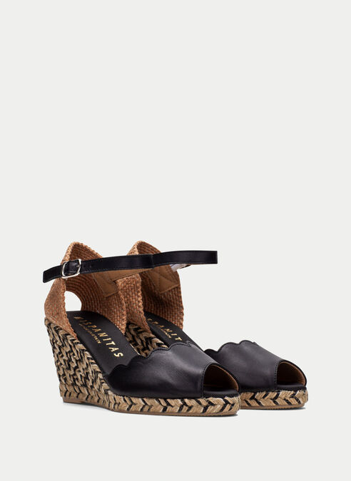 espadrilles yute noir