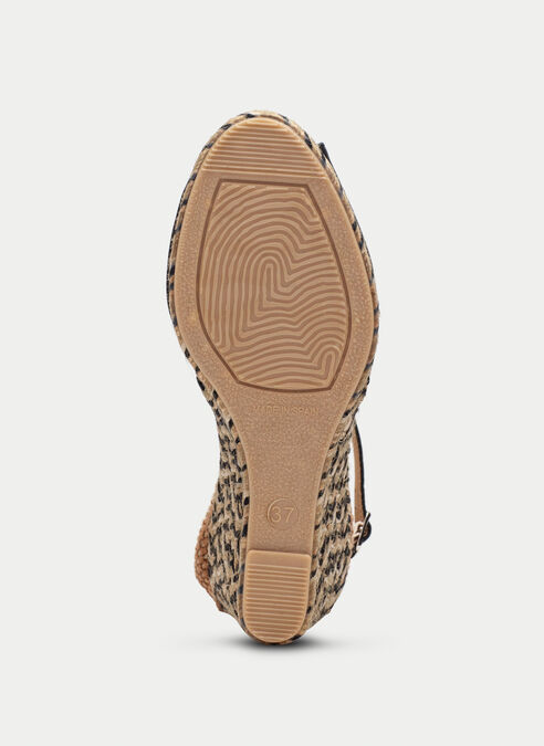 espadrilles yute noir