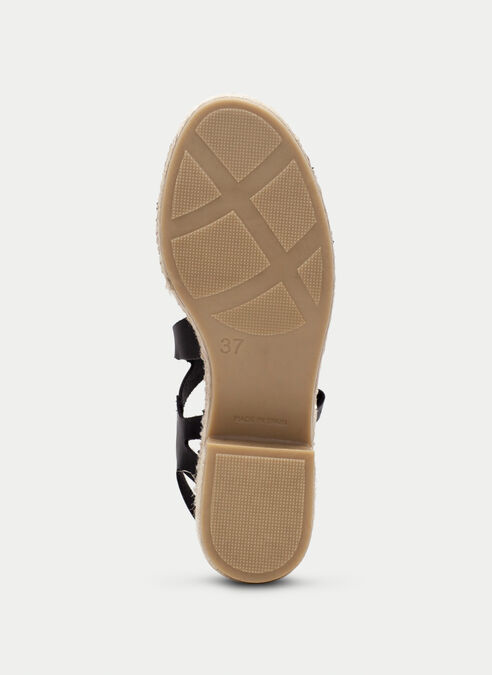 espadrilles yute noir
