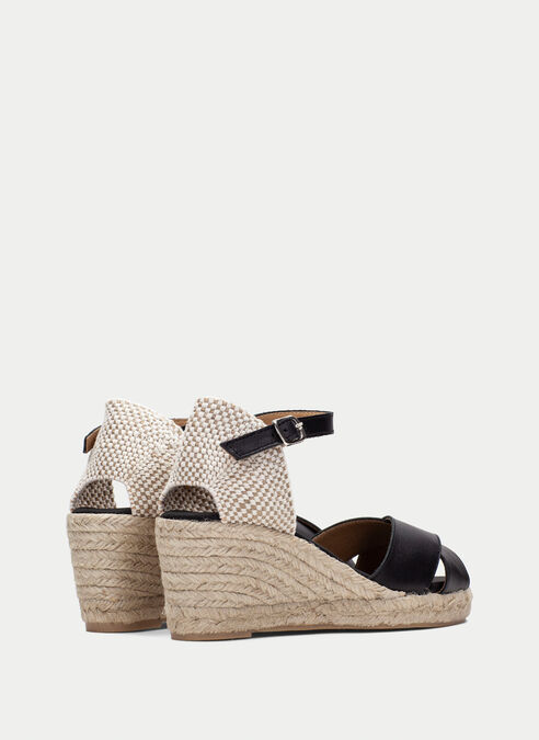 espadrilles yute noir