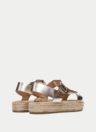 outlet espadrilles yute or - hispanitas