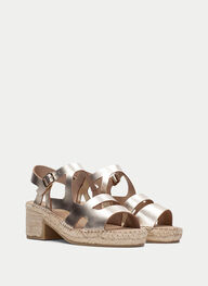outlet espadrilles yute or - hispanitas