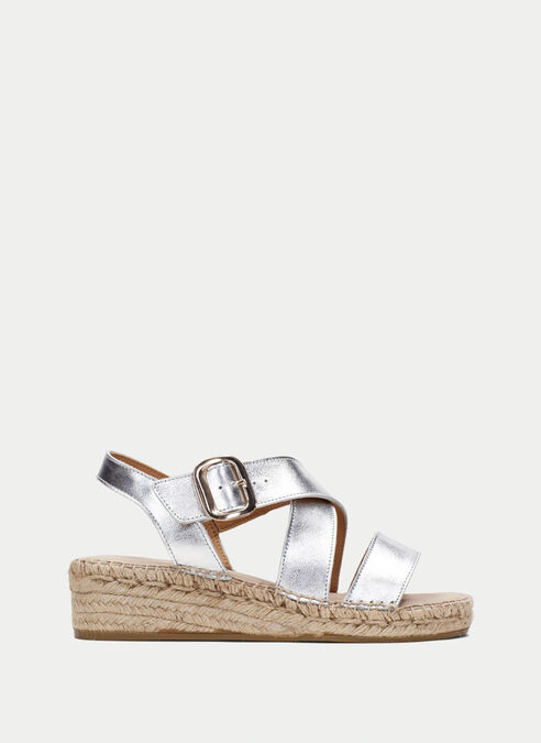 espadrilles yute argent
