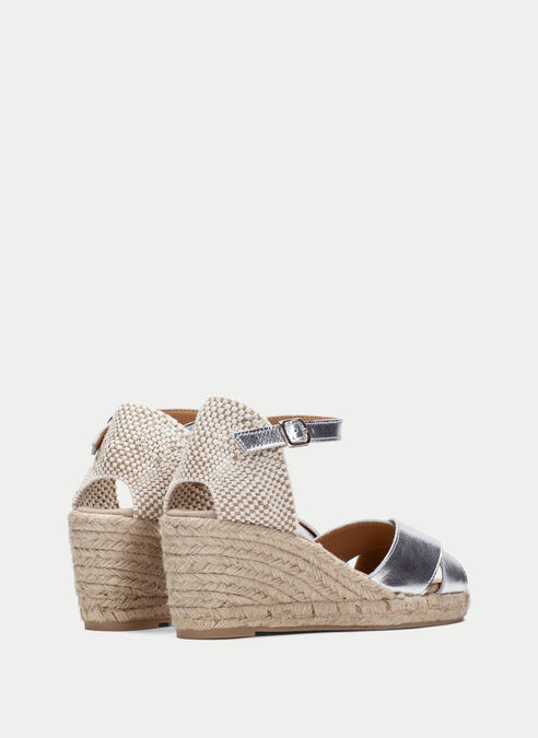 espadrilles yute argent