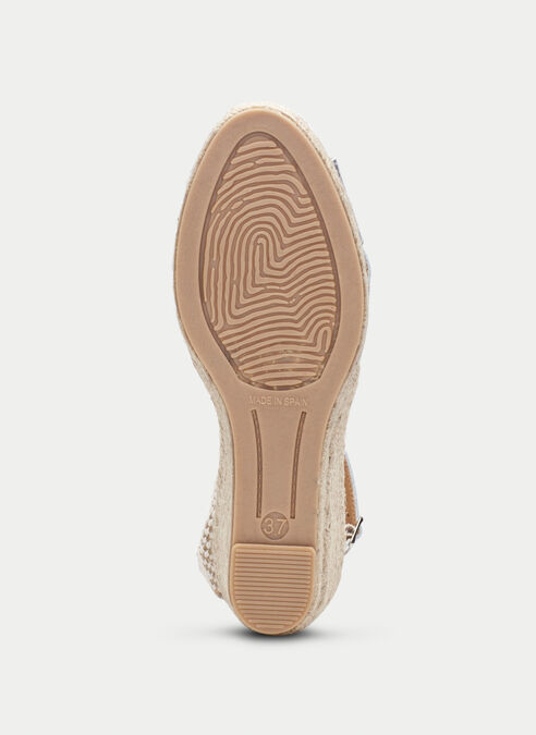 espadrilles yute argent