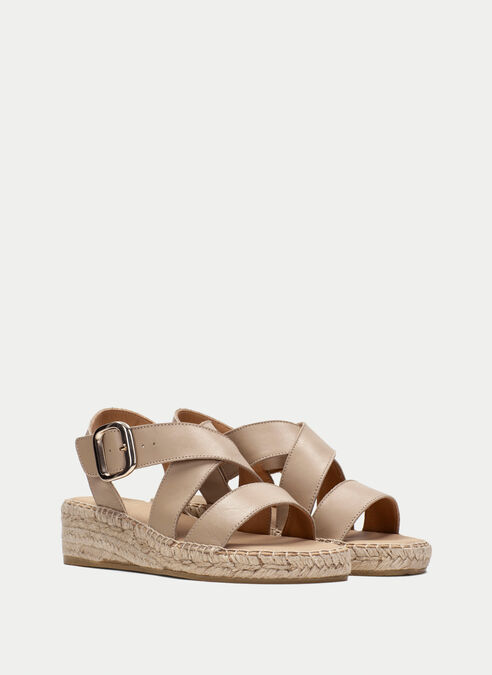 espadrilles yute taupe