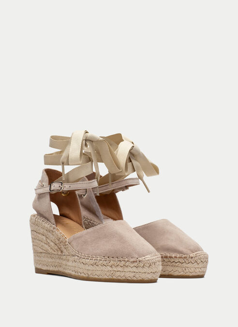 espadrilles yute taupe