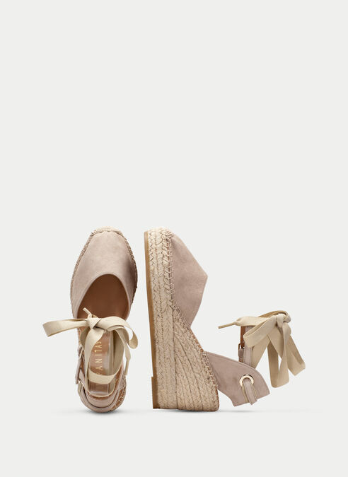 espadrilles yute taupe