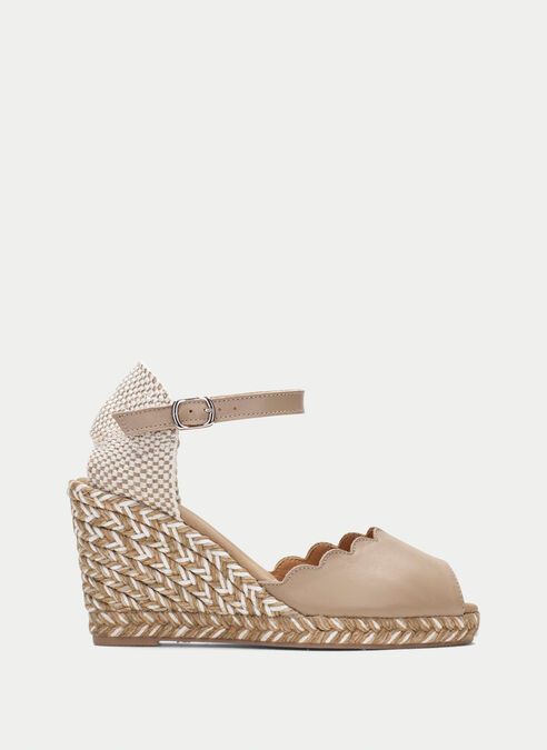 espadrilles yute taupe