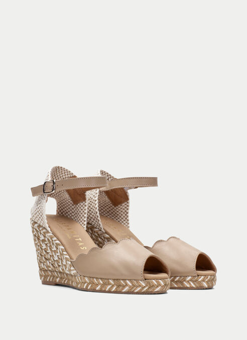espadrilles yute taupe