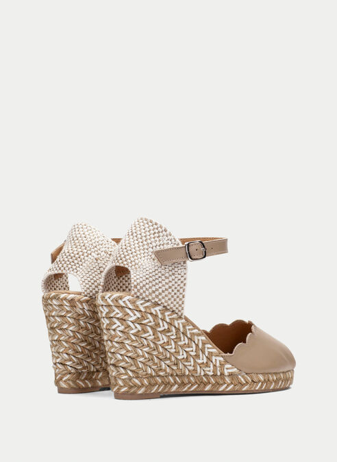 espadrilles yute taupe