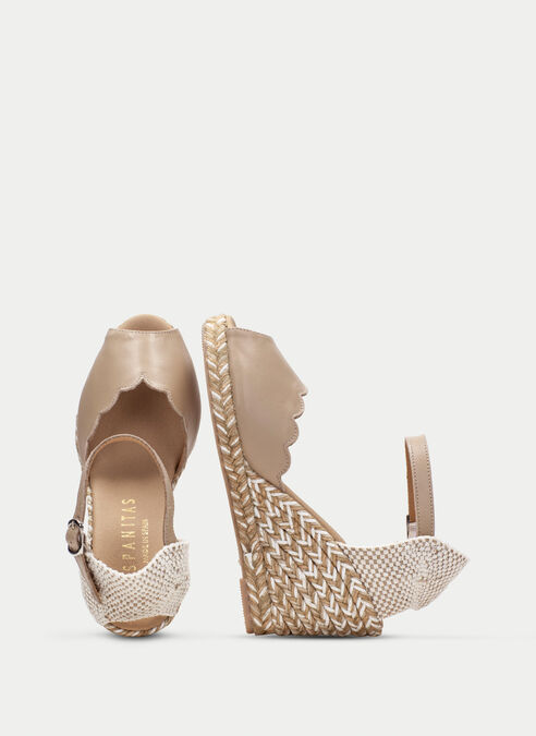 espadrilles yute taupe