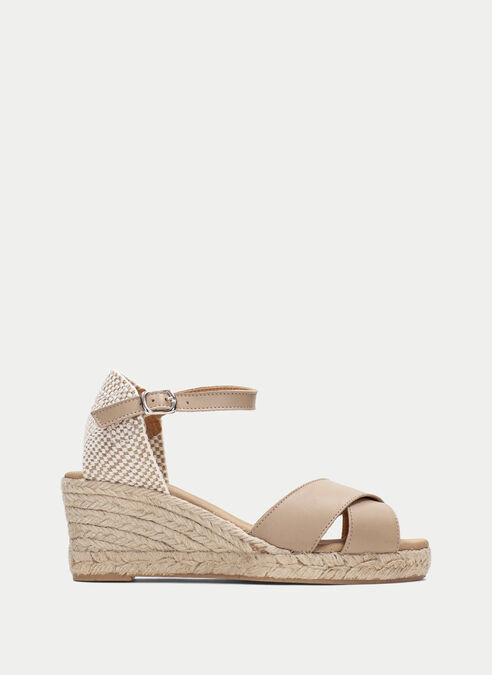 espadrilles yute taupe