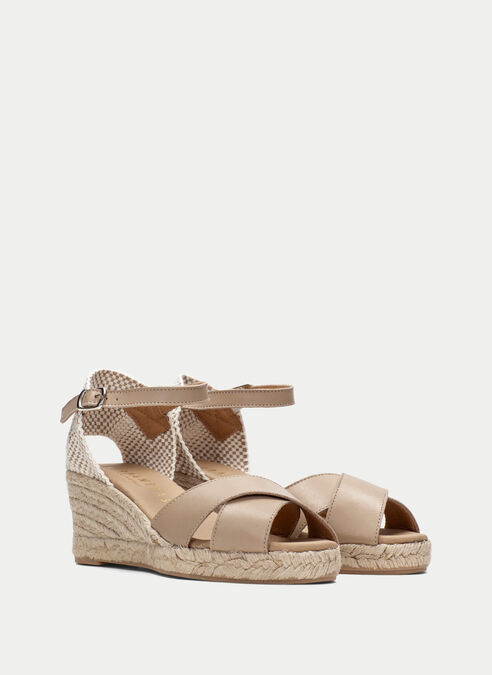 espadrilles yute taupe