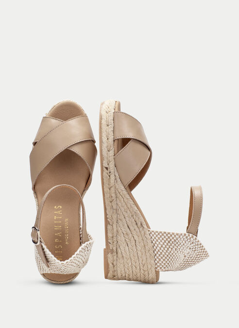 espadrilles yute taupe